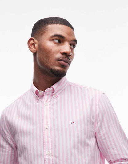 Flex Poplin Bold Stripe Shirt
