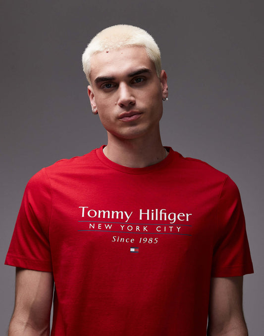 Centre Stack Linear Logo T-Shirt
