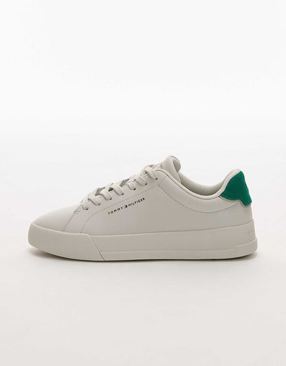 Leather Court Trainers