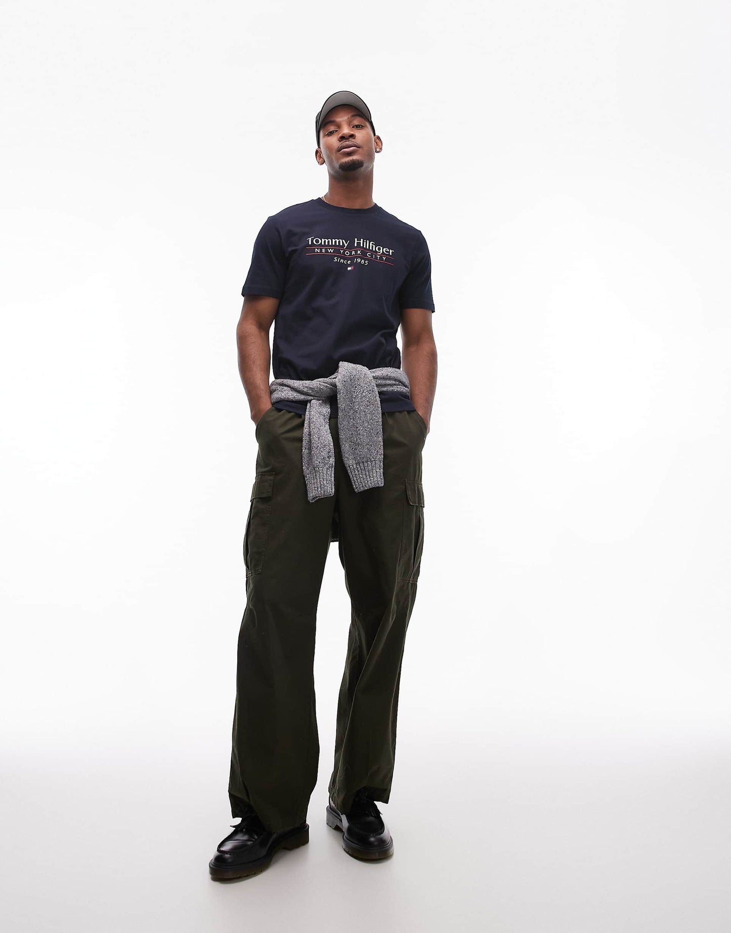 Centre Stack Linear Logo T-Shirt