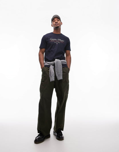 Centre Stack Linear Logo T-Shirt