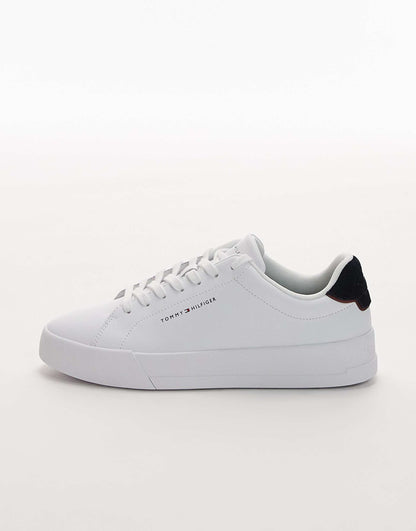 Leather Court Trainers