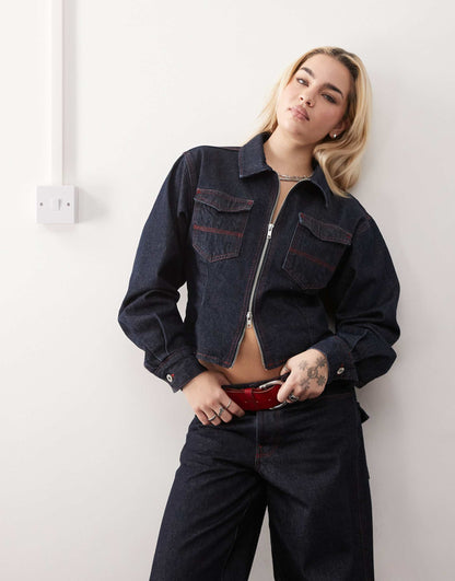Fitted Denim Jacket