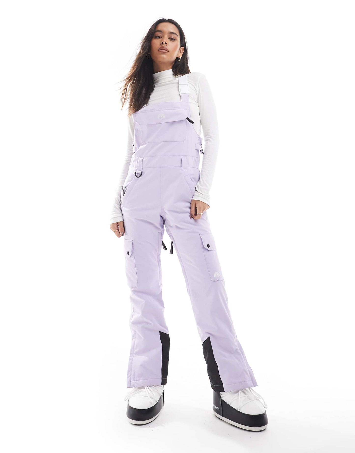 Yeh Girl Bib Ski Pant Lavender