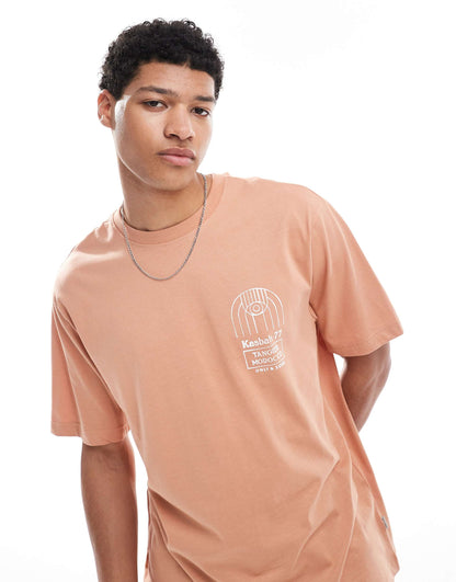 Oversized Fit T-Shirt With Kasbah Print