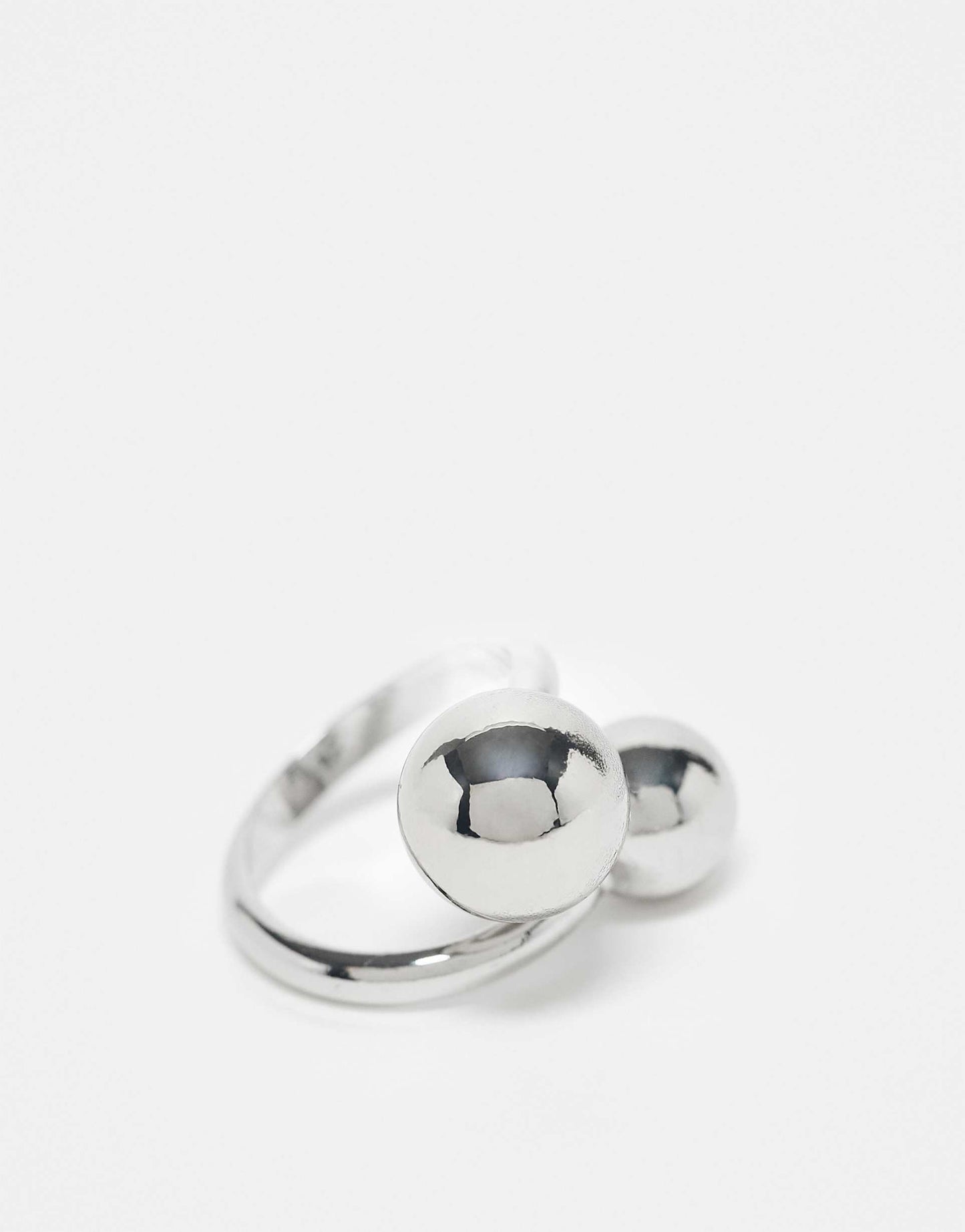 Unisex Wraparound Bubble Ring