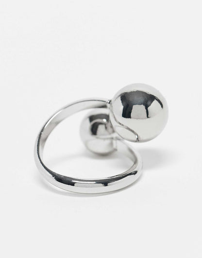 Unisex Wraparound Bubble Ring