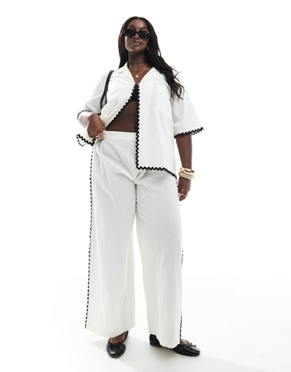 Exclusive Ric Rac Beach Trouser Co-Ord