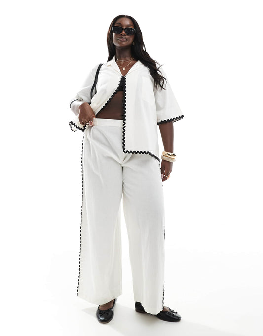 Exclusive Ric Rac Beach Trouser Co-Ord