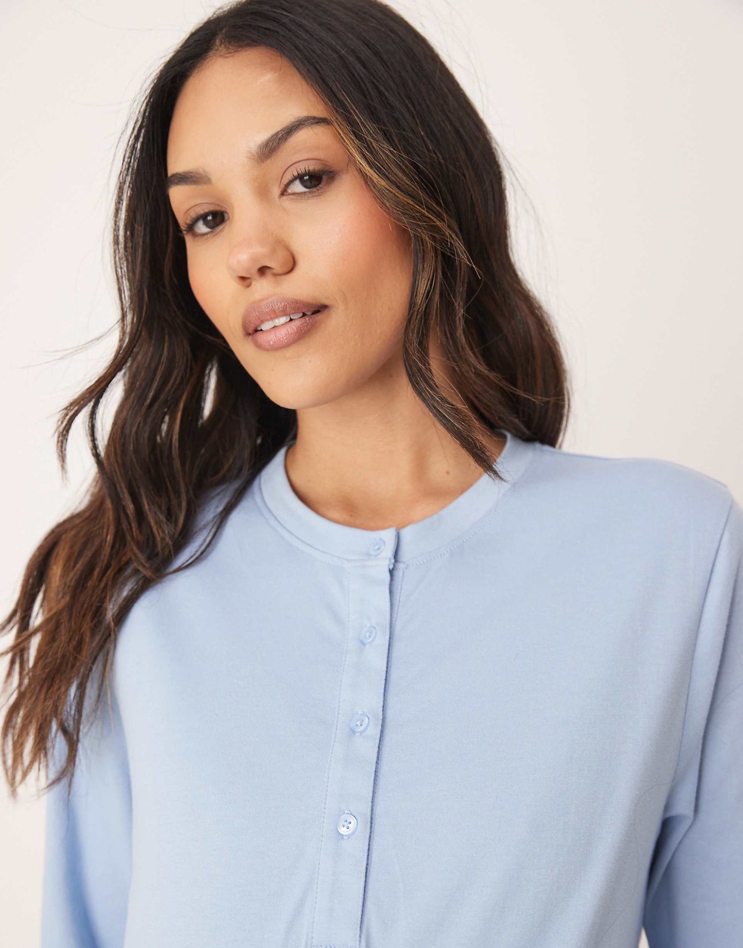 Maternity Mix & Match Henley Pyjama Top