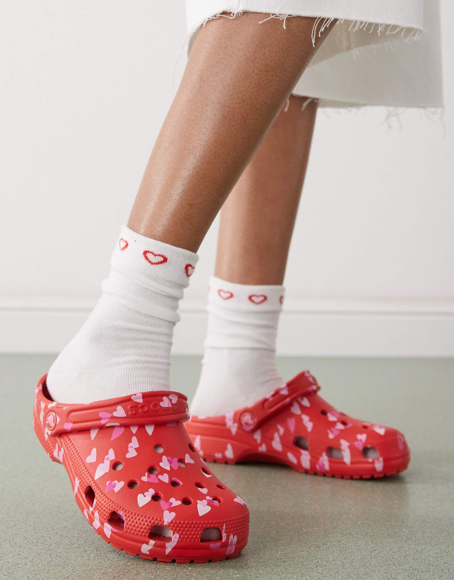 Classic Heart Clogs