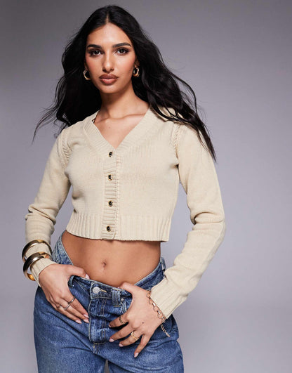 Cropped Cardigan
