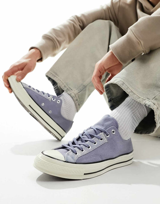 Chuck 70 Ox Suede And Canvas Trainers