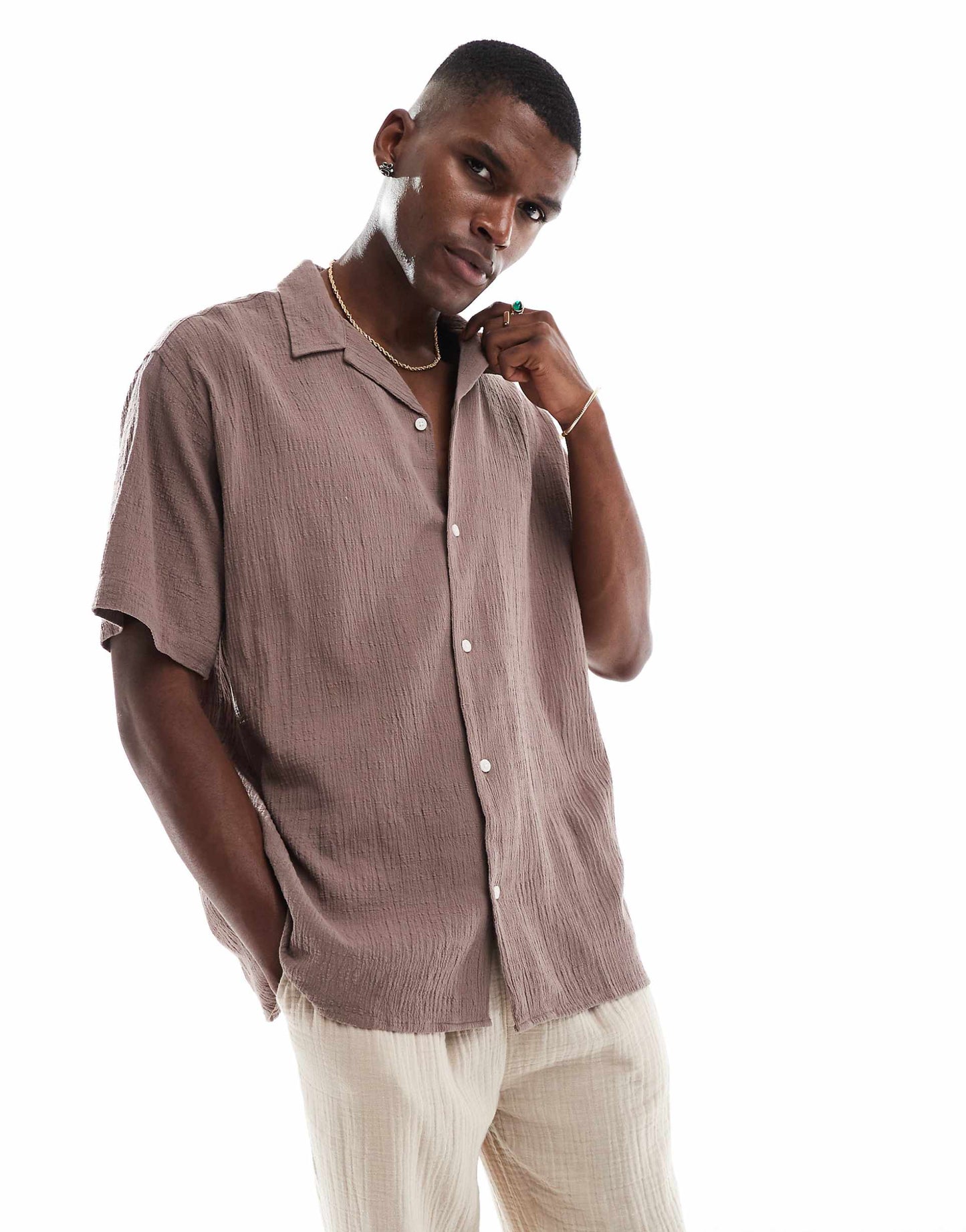 Revere Collar Shirt