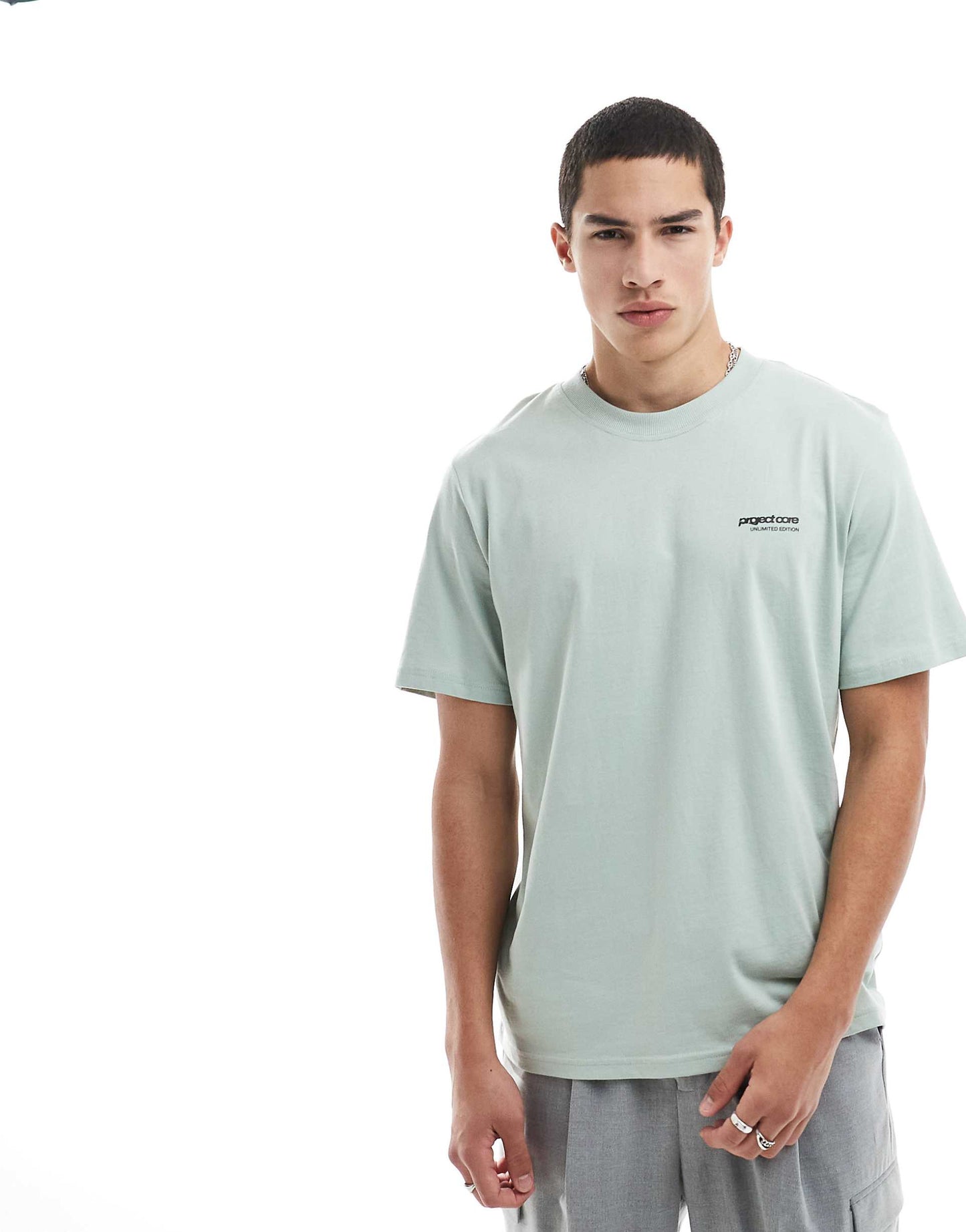 Oversized T-Shirt With Back Print