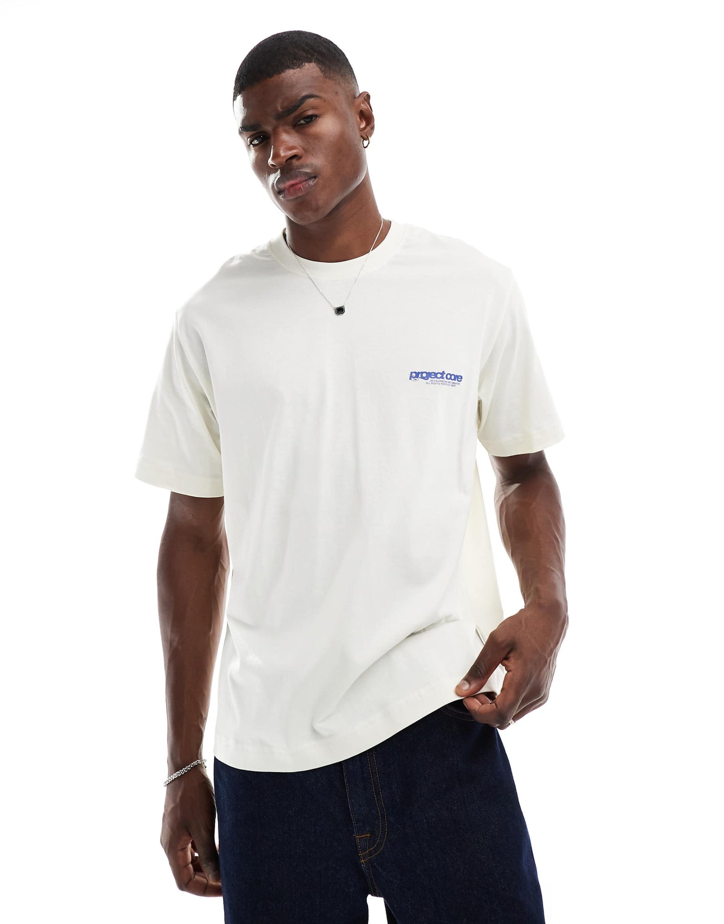 Oversized T-Shirt With Project Core Print