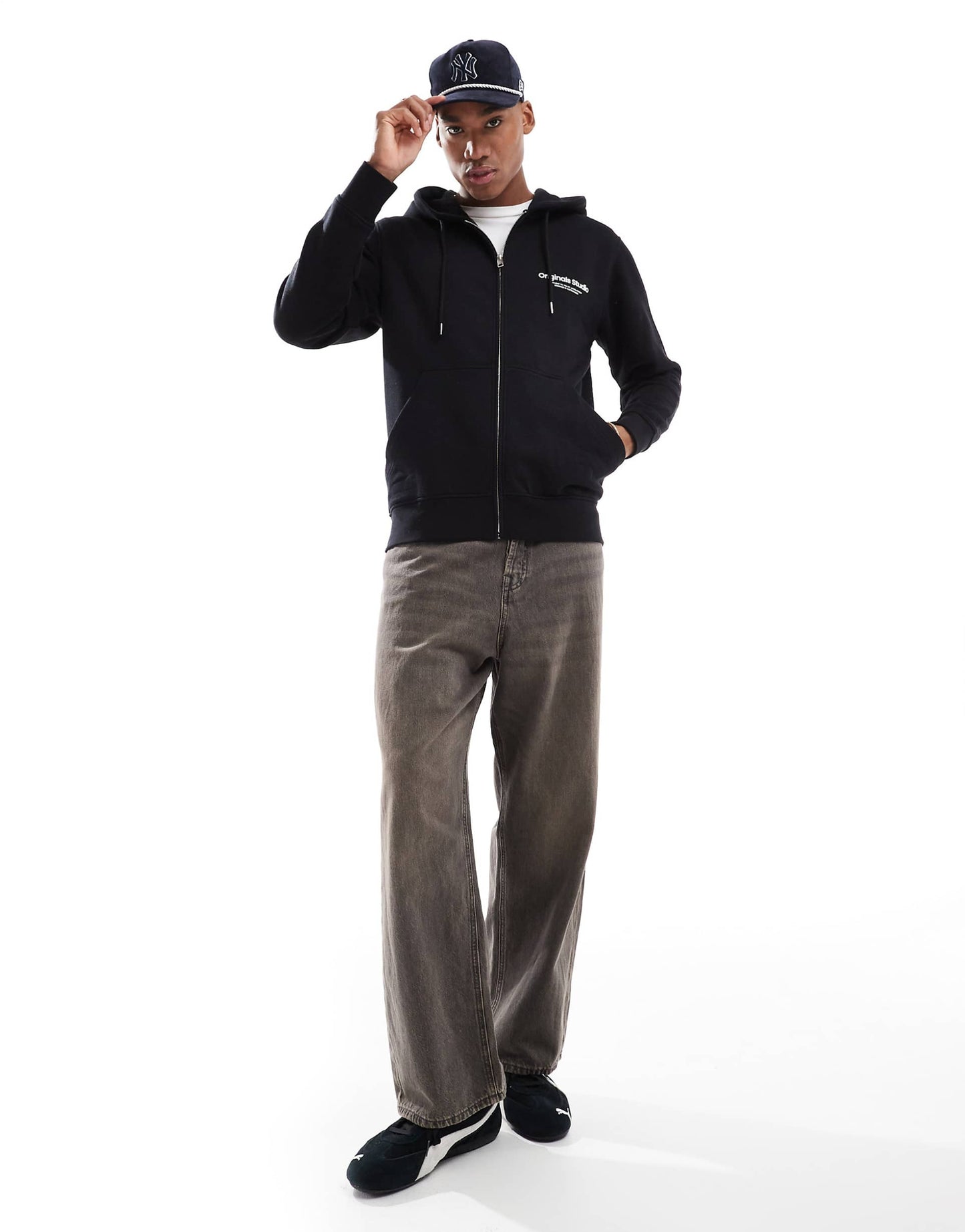 Oversized Zip Up Hoodie