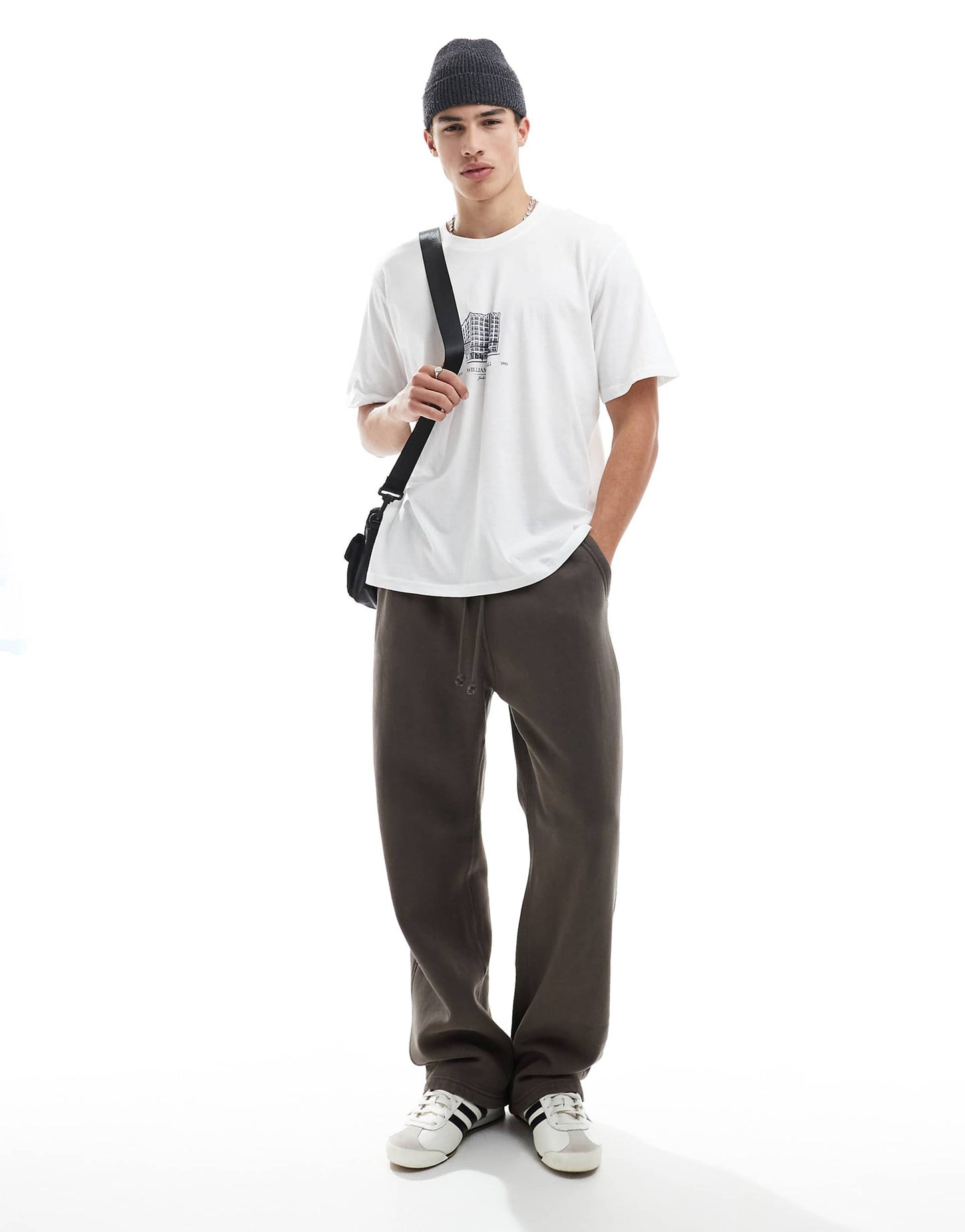 Oversized T-Shirt With Chest Print