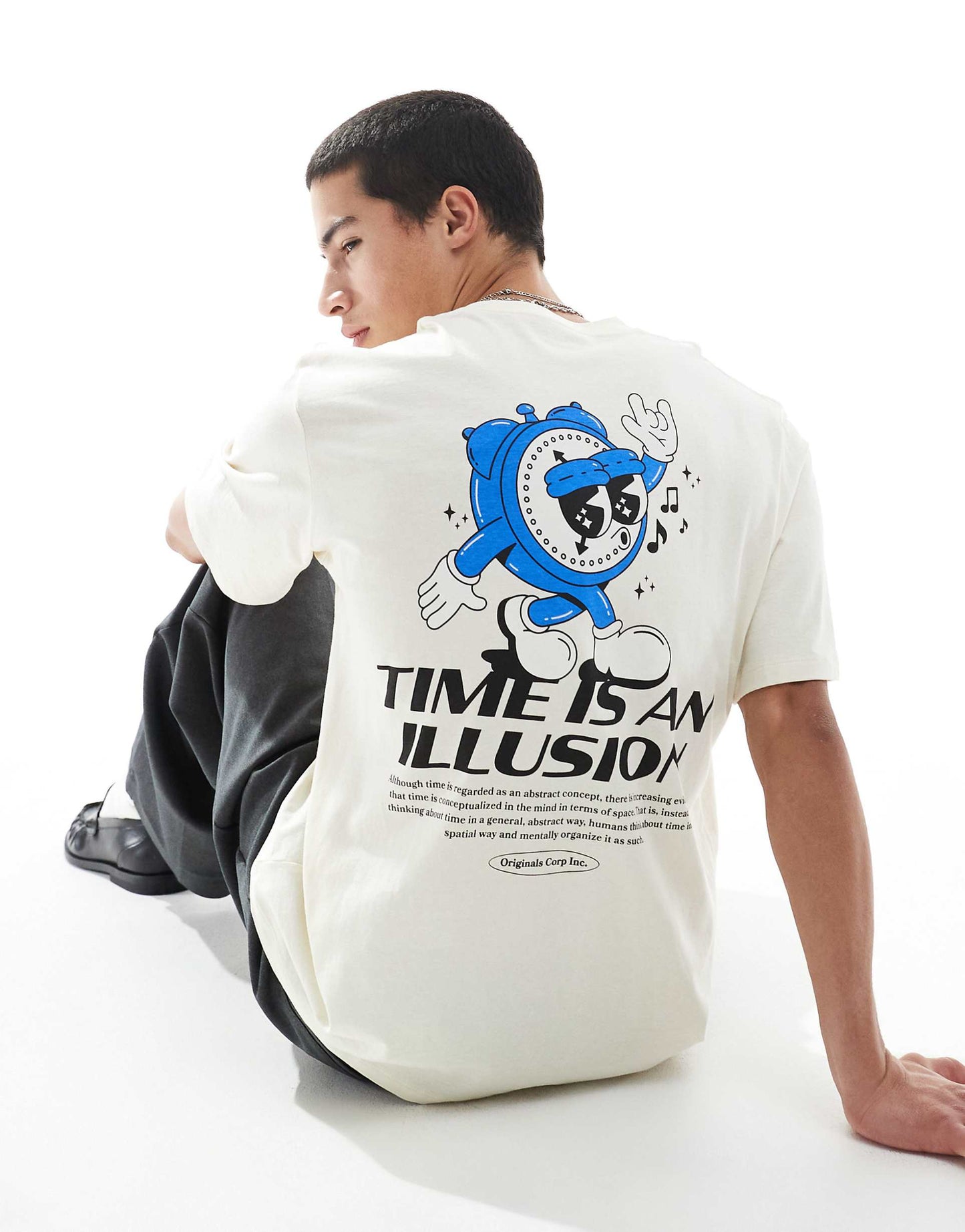 Oversized T-Shirt With Backprint
