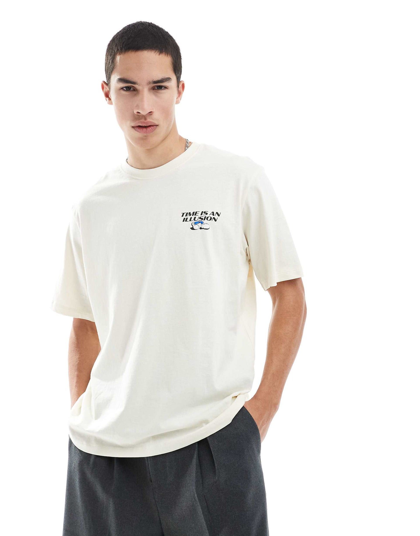 Oversized T-Shirt With Backprint