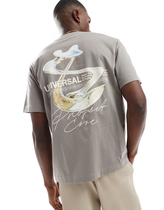 Oversized T-Shirt With Backprint