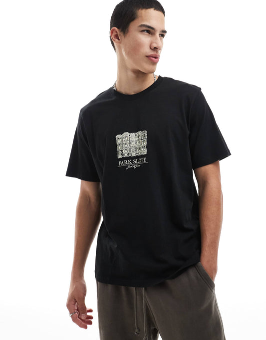 Oversized T-Shirt With Chest Print