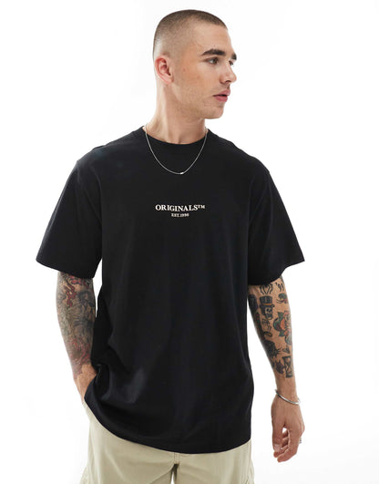 Oversized Boxy T-Shirt With Originals Logo