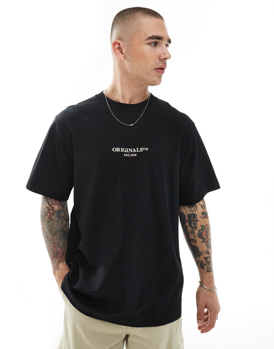 Oversized Boxy T-Shirt With Originals Logo