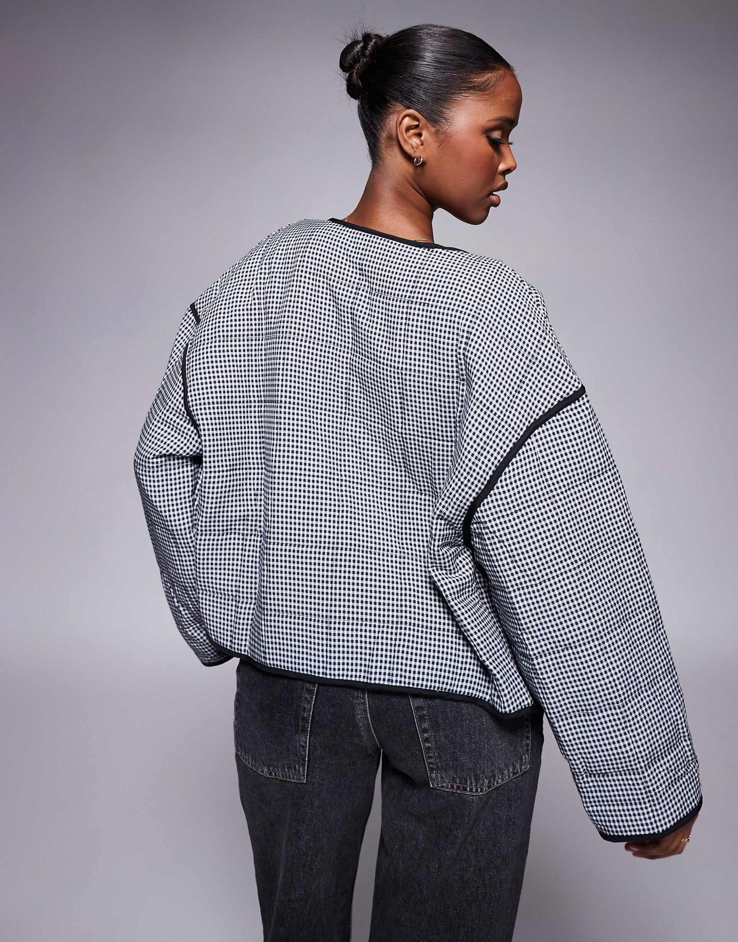 Gingham House Coat