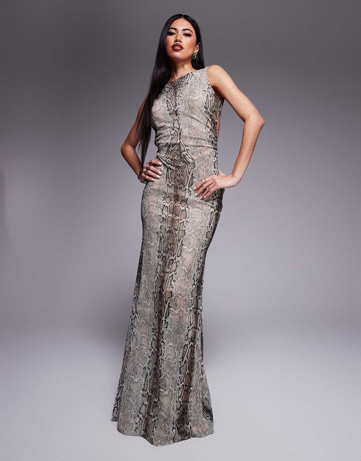 Backless Maxi Dress