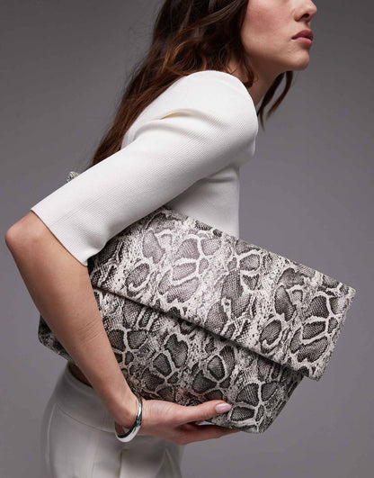 Georgia Folded Clutch Grab Bag
