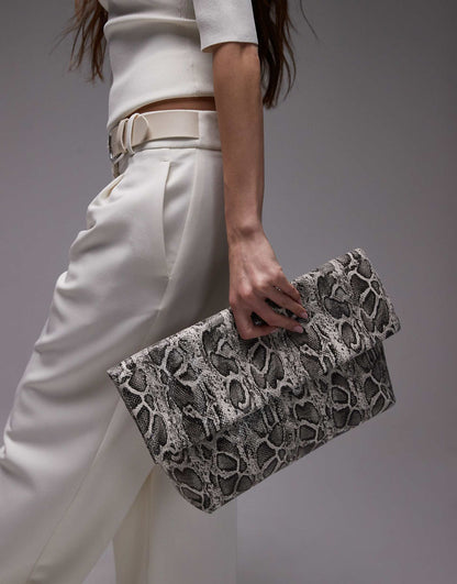 Georgia Folded Clutch Grab Bag