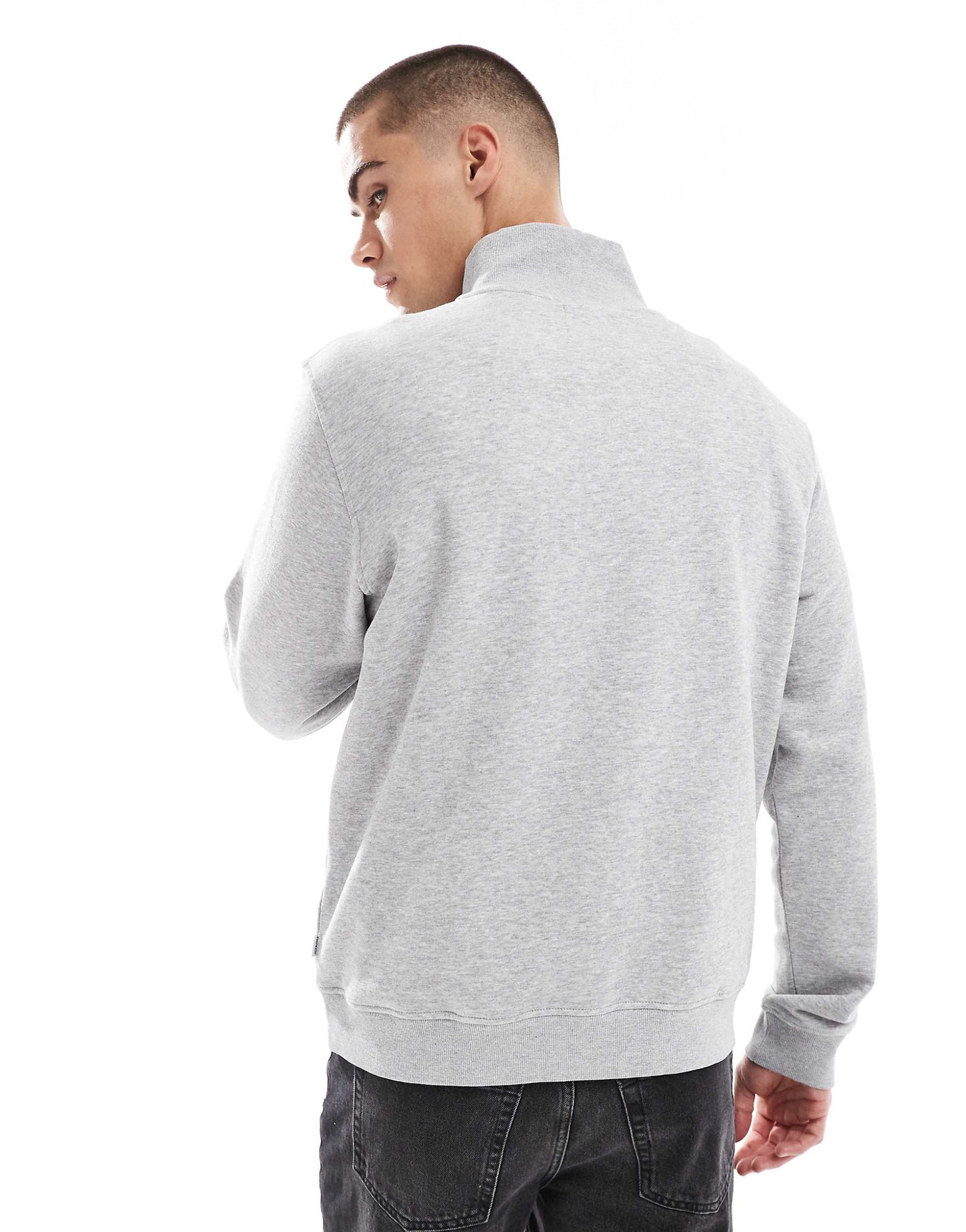 Oversize Quarter Zip Sweatshirt