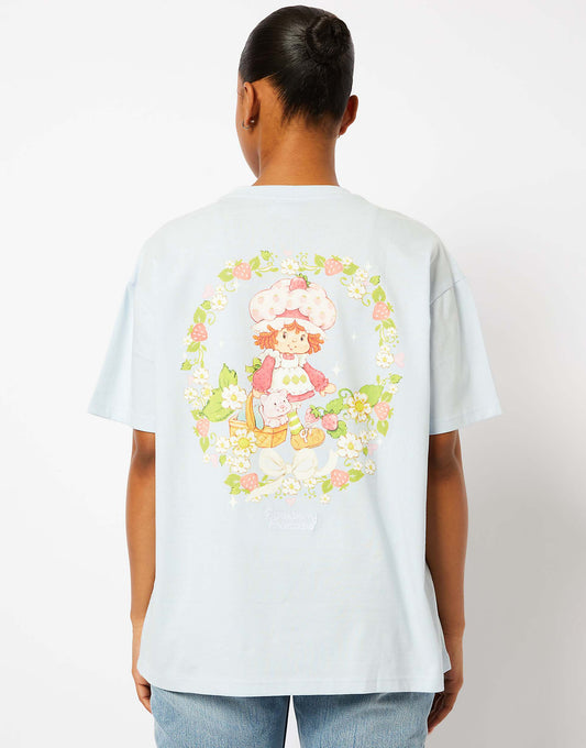 London Strawberry Shortcake Flower T-Shirt