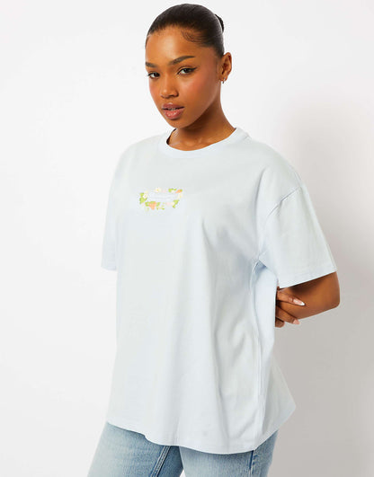 London Strawberry Shortcake Flower T-Shirt
