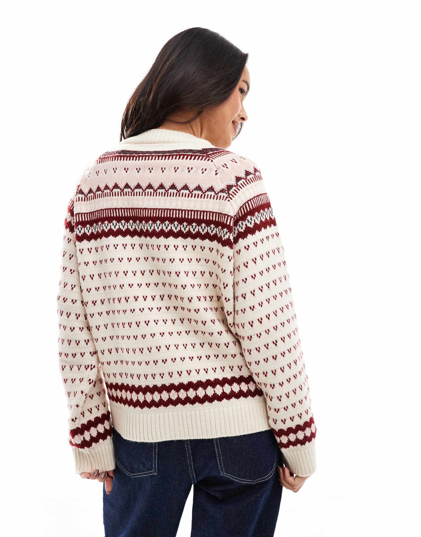 Knitted Fairisle Cardigan