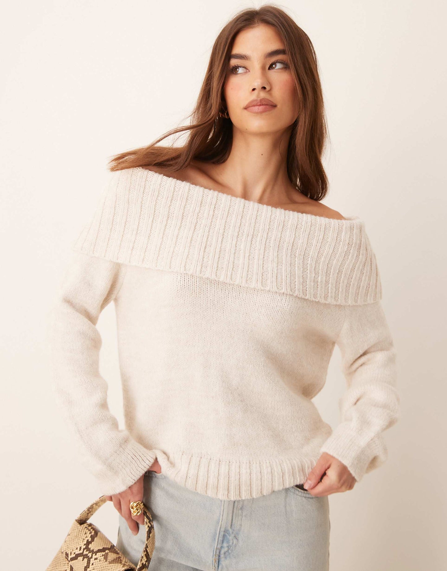 Off The Shoulder Jumper