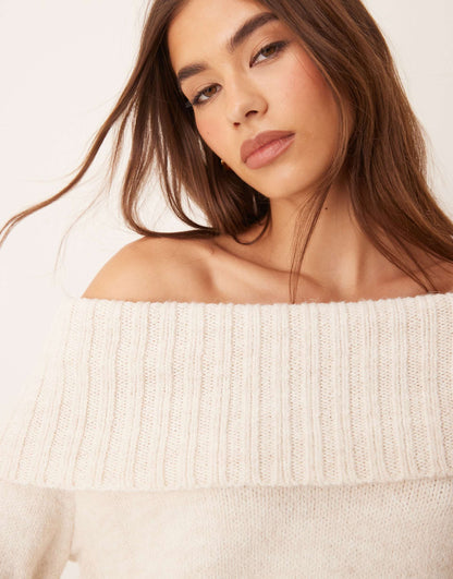 Off The Shoulder Jumper