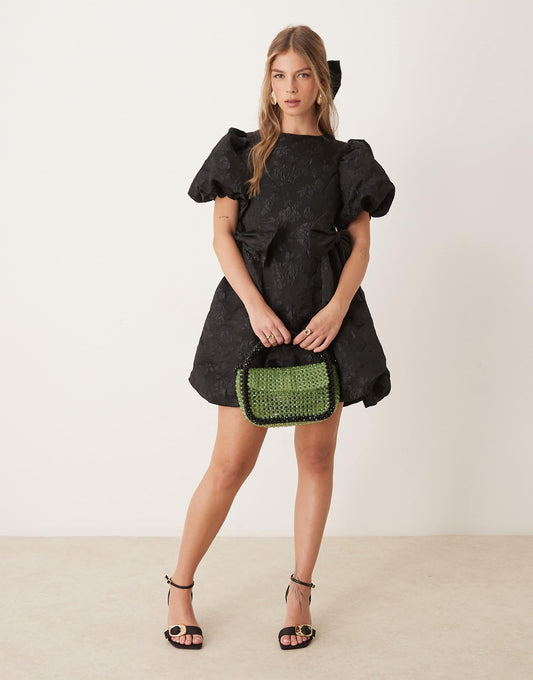 Bow Mini Dress