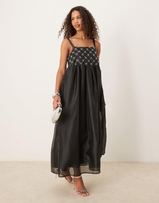 Dream Bead Midi Dress