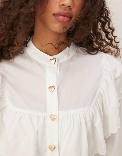 Scallop Blouse