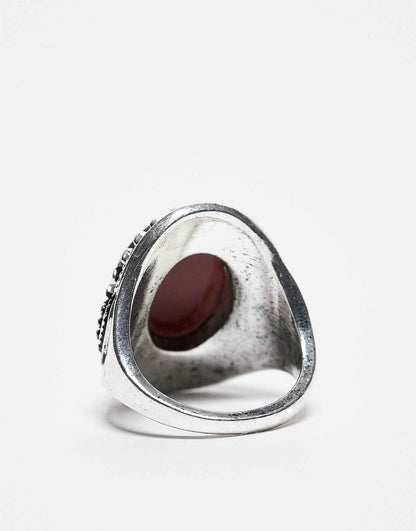 Antique Ring With Faux Brown Stone