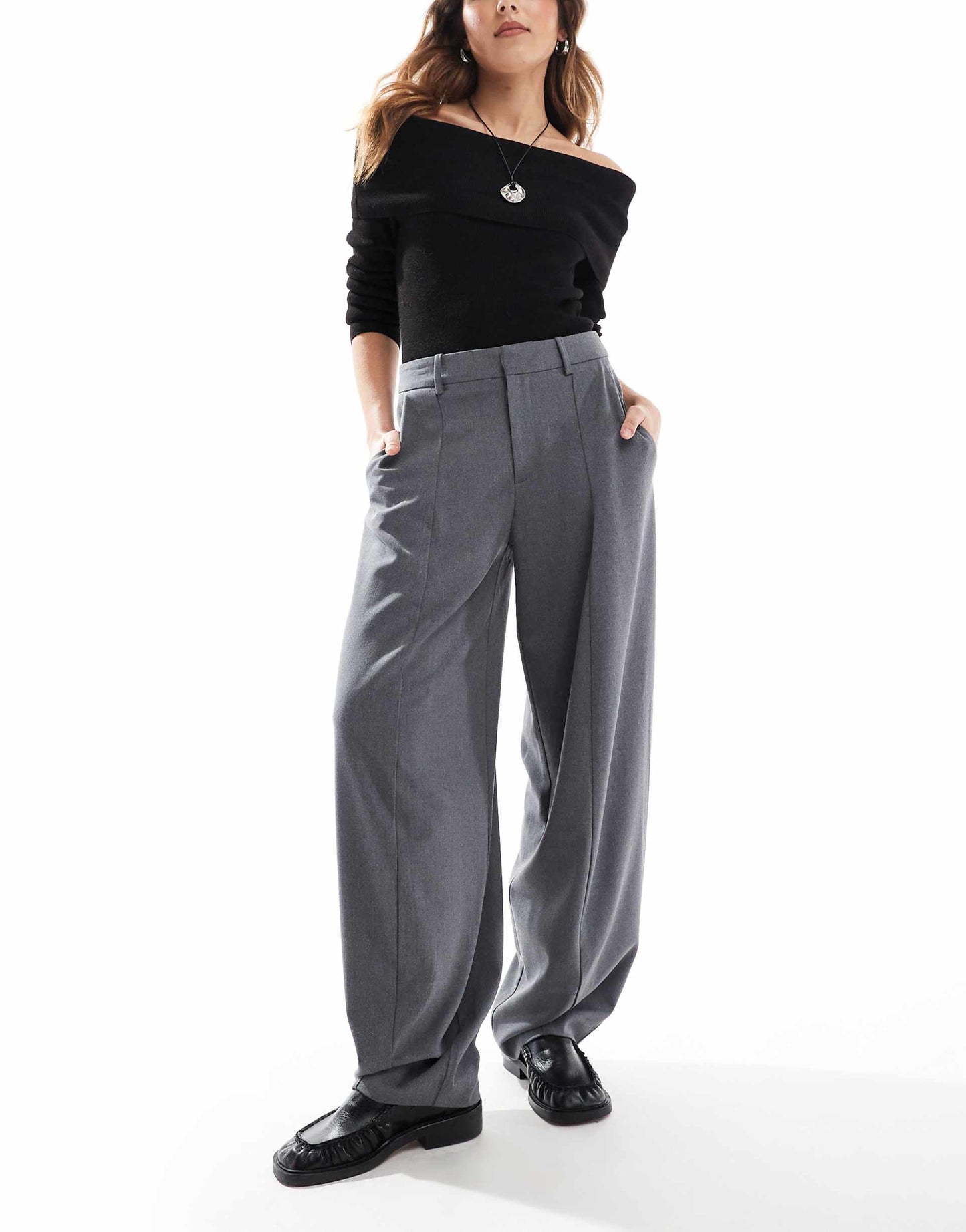 Str Balloon Tailored Trousers