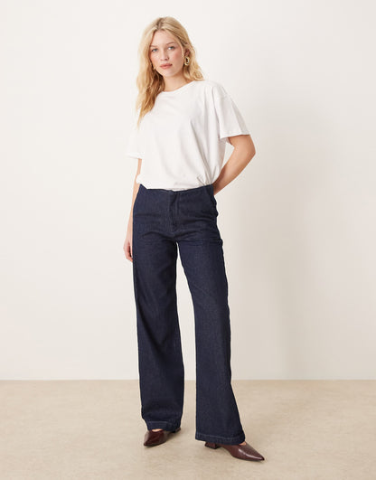 Low Rise Clean Tailored Jean