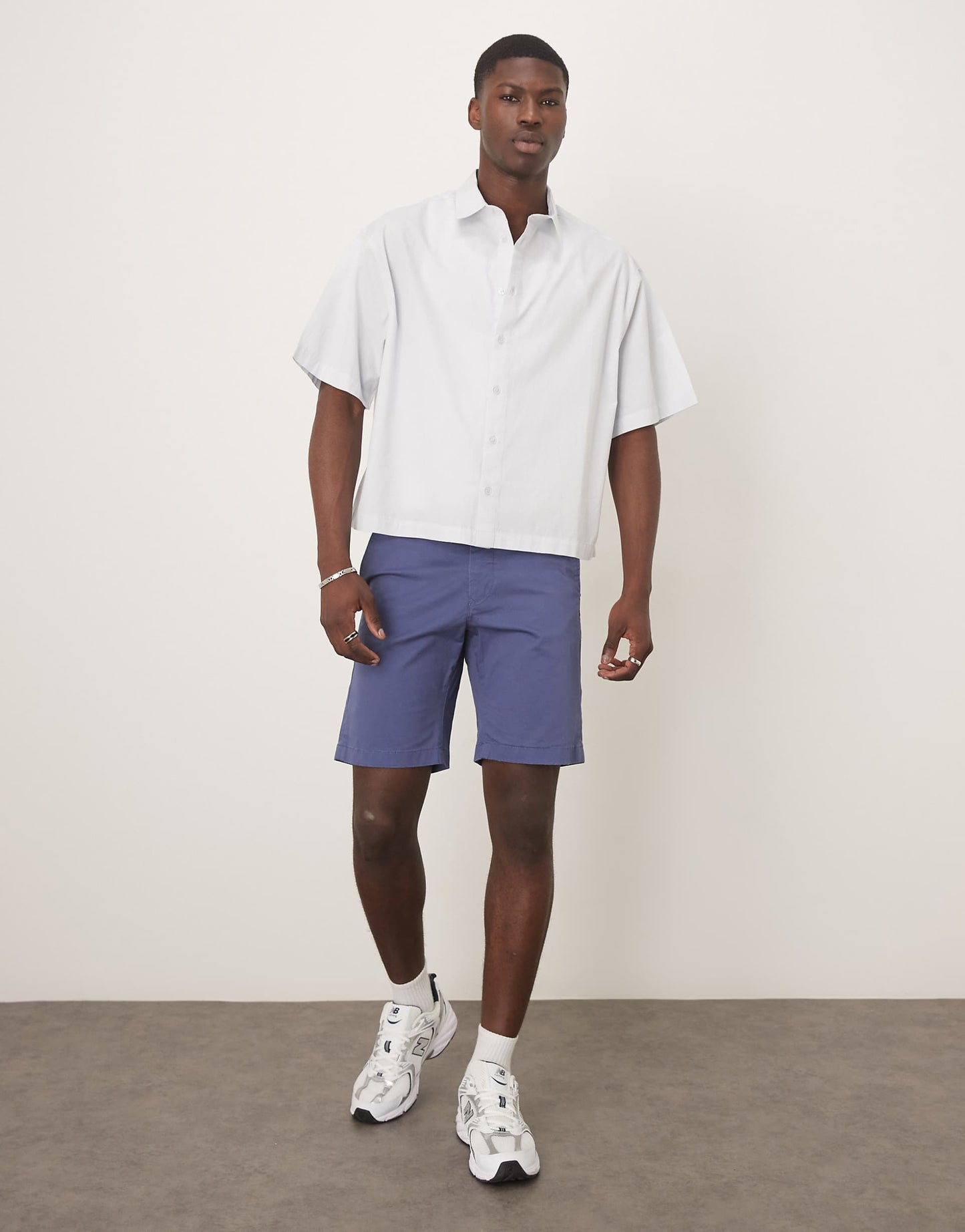 Slim Fit Twill Chino Shorts