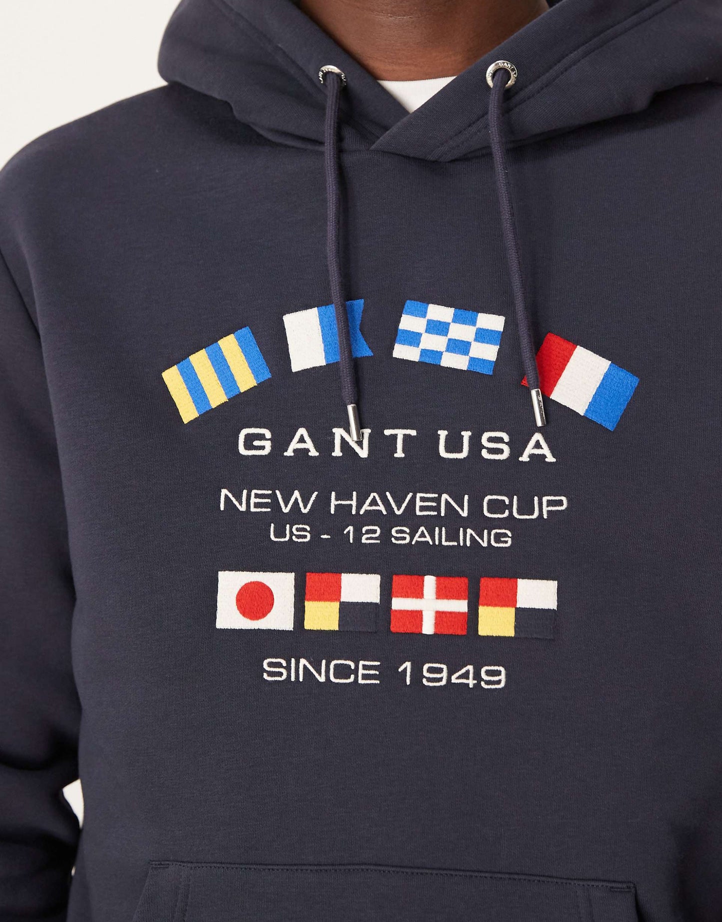 Usa Flag Logo Hoodie