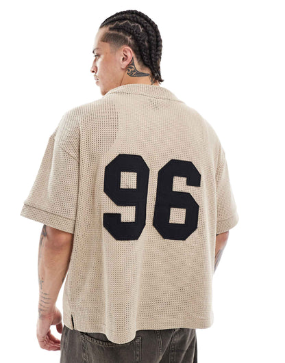 Crochet Baseball Shirt