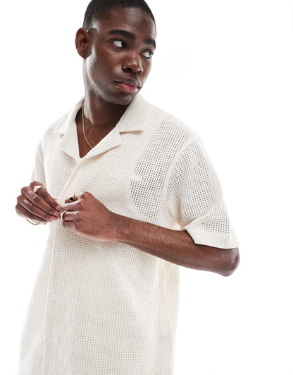 Luminus Crochet Shirt