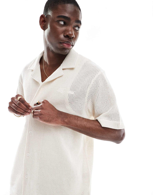 Luminus Crochet Shirt