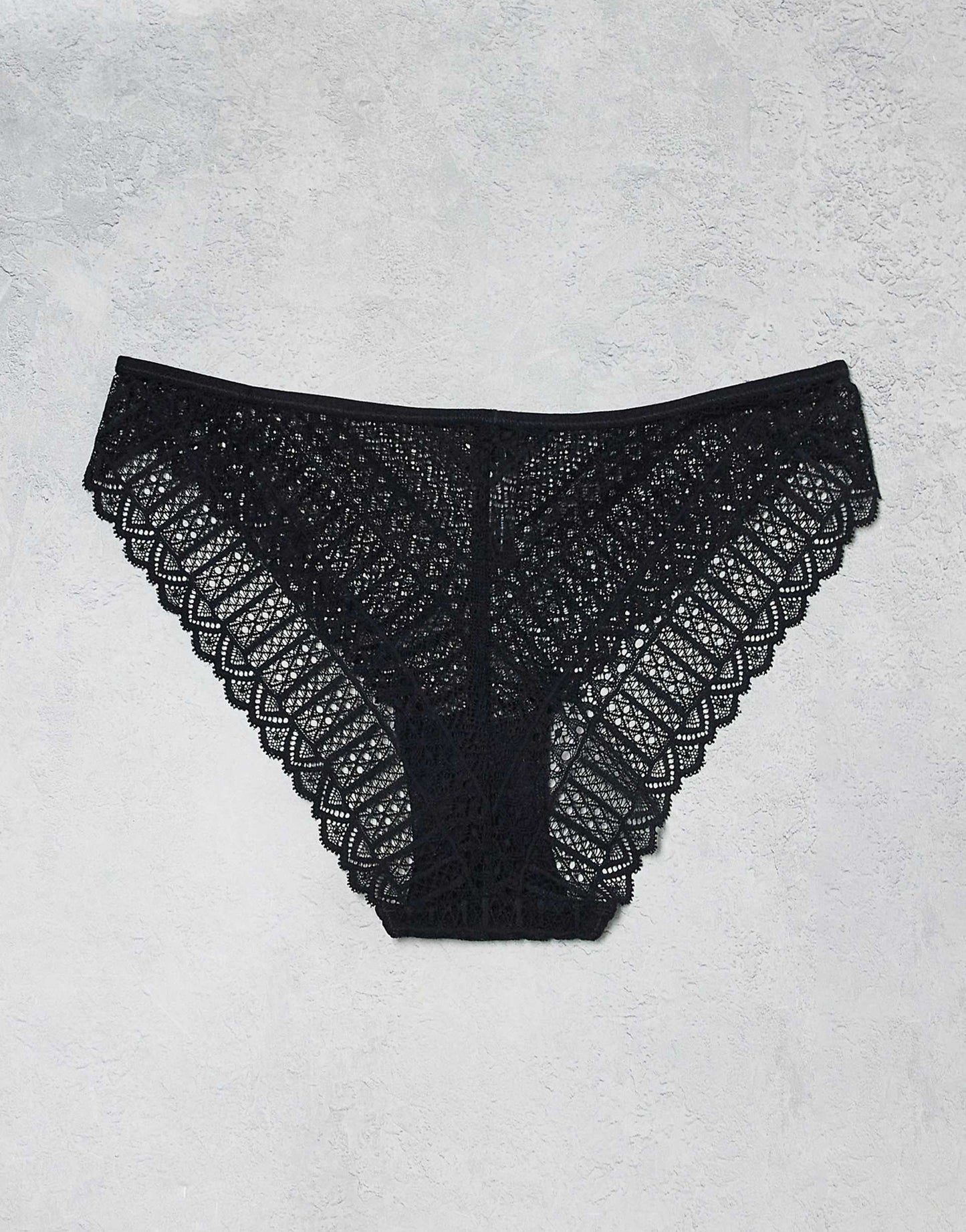 Lace 3 Pack High Leg Brief